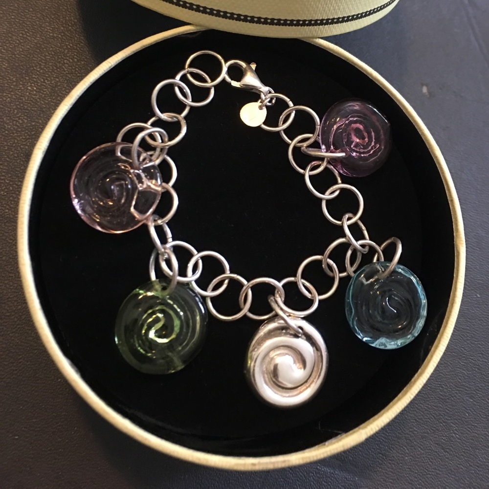Tous silver Eugenia Caracol collection bracelet